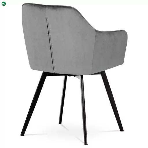 Szürke Bársony Étkezőszék. DCH-425 GREY4