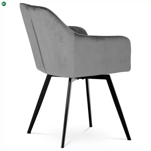 Szürke Bársony Étkezőszék. DCH-425 GREY4