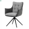 Szürke kordbársony Étkezőszék. DCH-D1345 GREY2