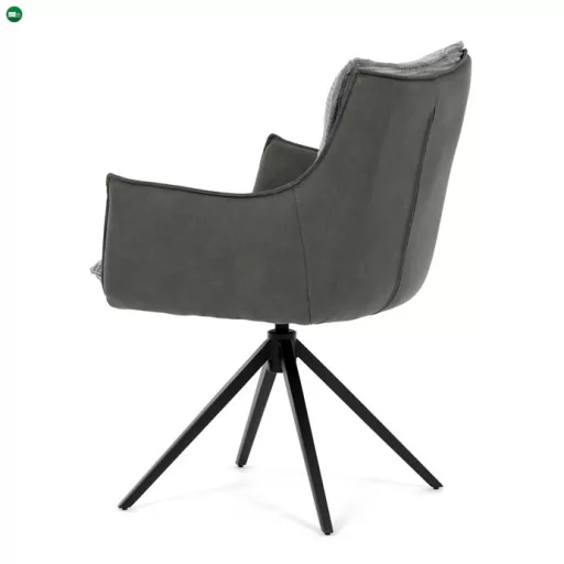 Szürke kordbársony Étkezőszék. DCH-D1345 GREY2