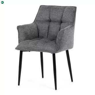 Szürke Szövet Étkezőszék. DCH-J2139 GREY2