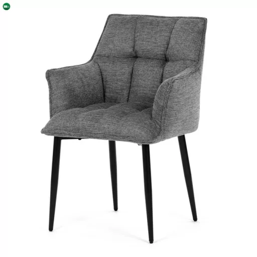 Szürke Szövet Étkezőszék. DCH-J2139 GREY2