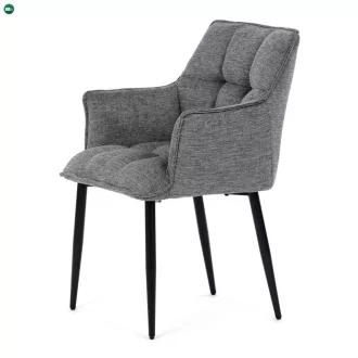 Szürke Szövet Étkezőszék. DCH-J2139 GREY2