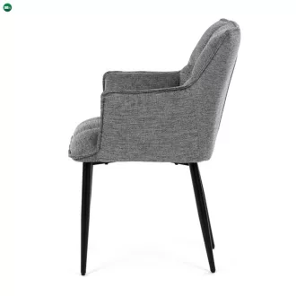 Szürke Szövet Étkezőszék. DCH-J2139 GREY2