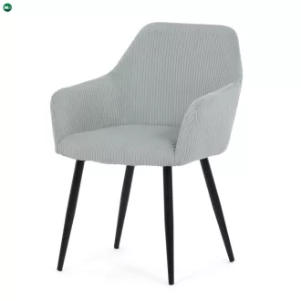   Étkezőszék kék kordbársony kárpittal – DCH-V4009 BLUE6
