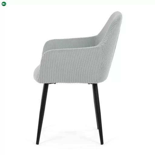 Étkezőszék kék kordbársony kárpittal – DCH-V4009 BLUE6