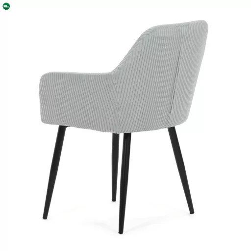 Étkezőszék kék kordbársony kárpittal – DCH-V4009 BLUE6