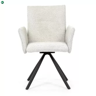 Krém Bouclé Étkezőszék. DCH-W1117 CRM2