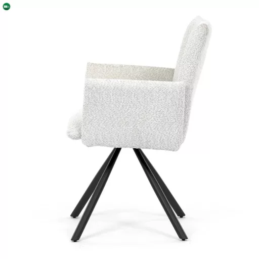 Krém Bouclé Étkezőszék. DCH-W1117 CRM2