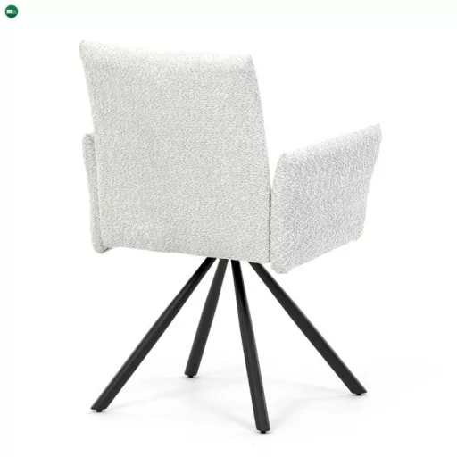 Krém Bouclé Étkezőszék. DCH-W1117 CRM2