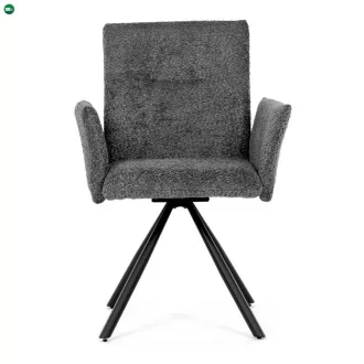 Szürke Bouclé Étkezőszék. DCH-W1117 GREY2