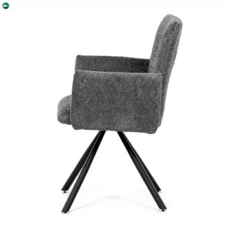 Szürke Bouclé Étkezőszék. DCH-W1117 GREY2