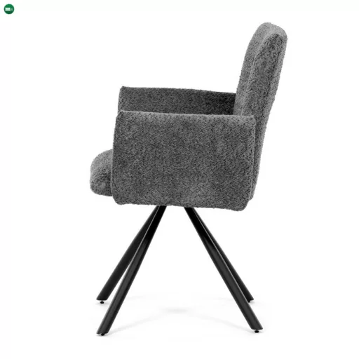 Szürke Bouclé Étkezőszék. DCH-W1117 GREY2