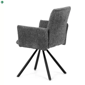 Szürke Bouclé Étkezőszék. DCH-W1117 GREY2