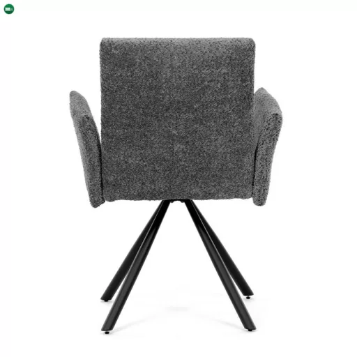 Szürke Bouclé Étkezőszék. DCH-W1117 GREY2