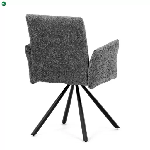 Szürke Bouclé Étkezőszék. DCH-W1117 GREY2