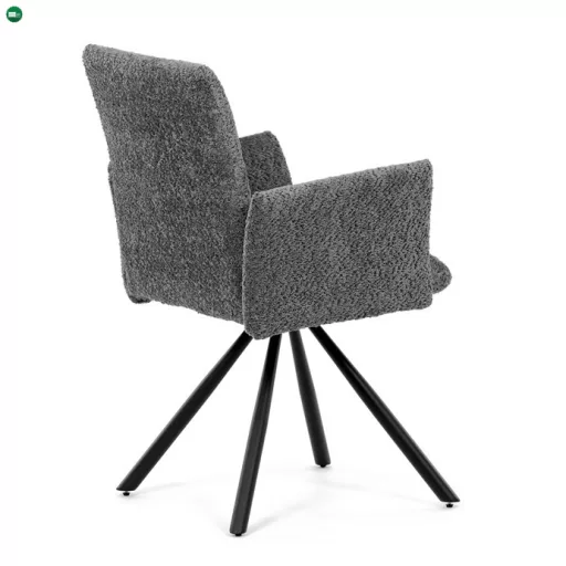 Szürke Bouclé Étkezőszék. DCH-W1117 GREY2