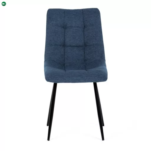Sötétkék szövet étkezőszék, DCL-193 BLUE2