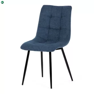Sötétkék szövet étkezőszék, DCL-193 BLUE2