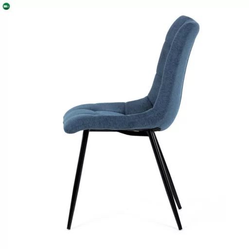 Sötétkék szövet étkezőszék, DCL-193 BLUE2