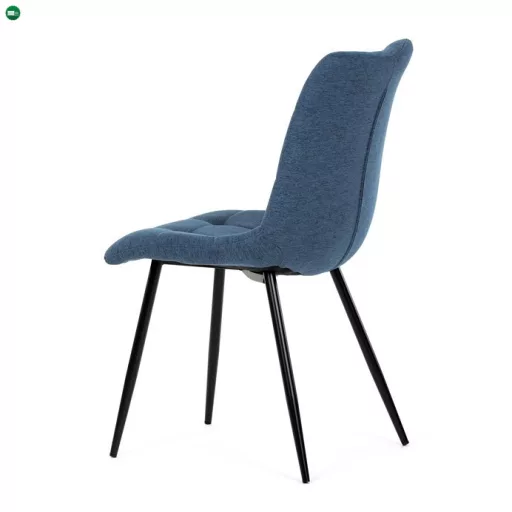 Sötétkék szövet étkezőszék, DCL-193 BLUE2