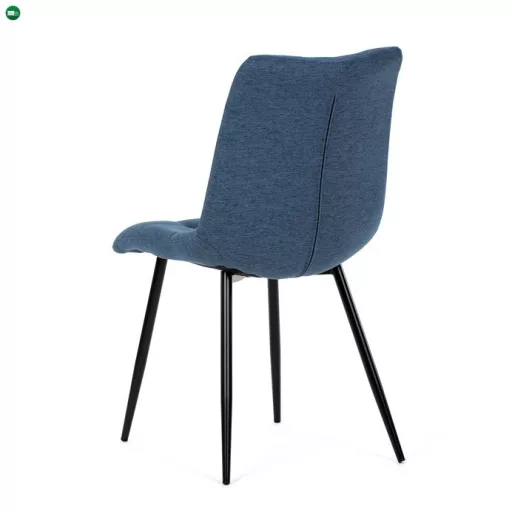 Sötétkék szövet étkezőszék, DCL-193 BLUE2