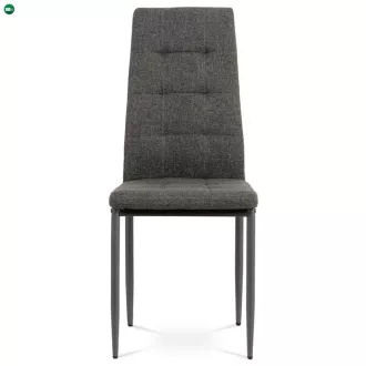 Étkezőszék, szürke, szövet, DCL-397 GREY2