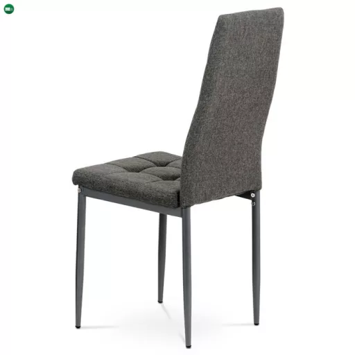 Étkezőszék, szürke, szövet, DCL-397 GREY2