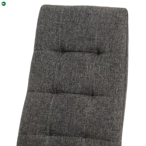 Étkezőszék, szürke, szövet, DCL-397 GREY2
