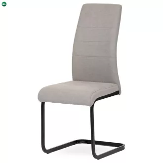   Szánkótalpas Étkezőszék Bézs Szövet Kárpitozással DCL-414