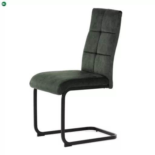 Zöld Vintage Bársony Étkezőszék. DCL-D1275 GRN4