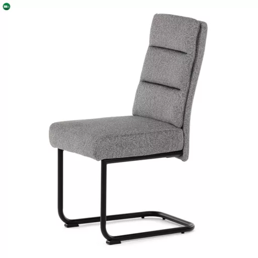 Szürke Szövet Étkezőszék, Ezüst Árnyalattal. DCL-P3107 SIL2