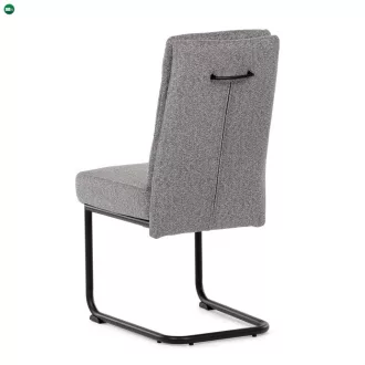   Szürke Szövet Étkezőszék, Ezüst Árnyalattal. DCL-P3107 SIL2