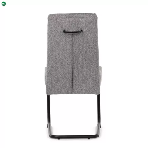 Szürke Szövet Étkezőszék, Ezüst Árnyalattal. DCL-P3107 SIL2