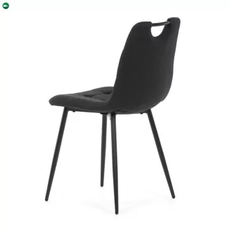Fekete Szövet Étkezőszék DCL-V2017 BK2
