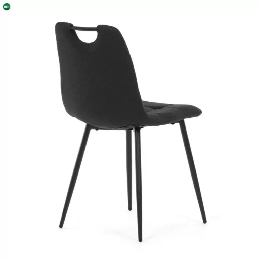 Fekete Szövet Étkezőszék DCL-V2017 BK2