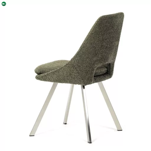 Zöld Bouclé Étkezőszék. DCL-W1174 GRN2