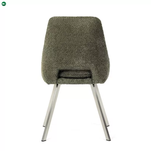 Zöld Bouclé Étkezőszék. DCL-W1174 GRN2