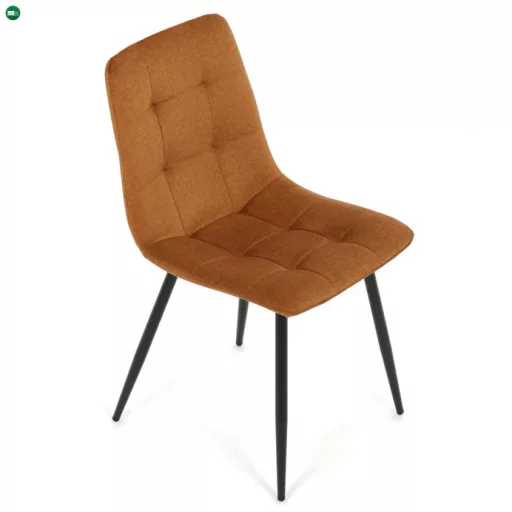 Étkezőszék sárga bársony DCL-X7015 YEL2