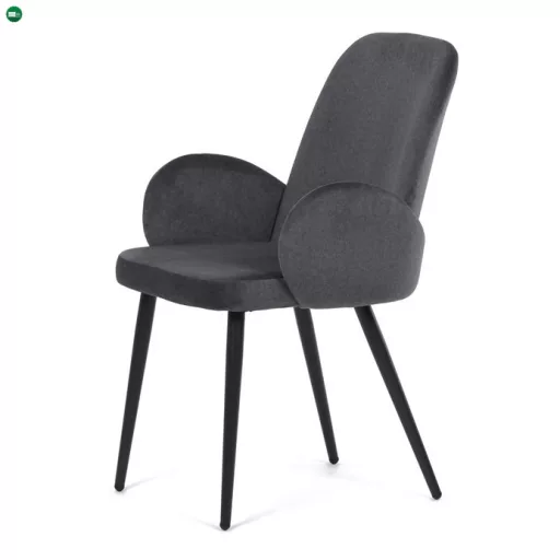 Szürke Bársony Étkezőszék. DCL-X7129 GREY2