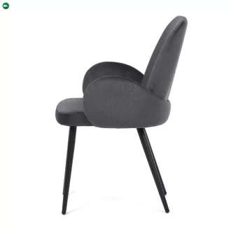 Szürke Bársony Étkezőszék. DCL-X7129 GREY2