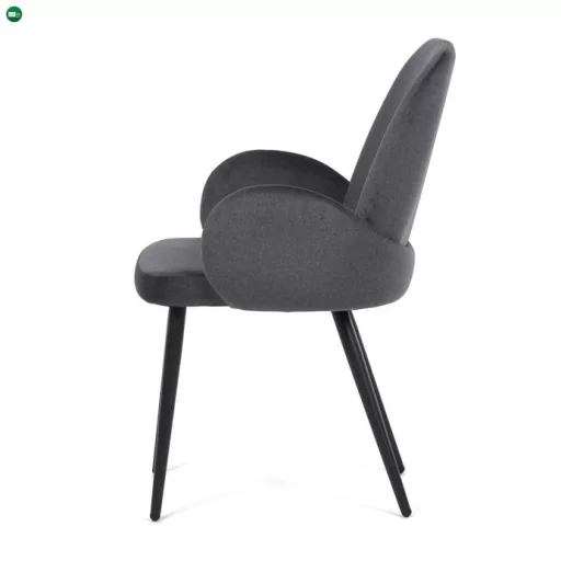Szürke Bársony Étkezőszék. DCL-X7129 GREY2
