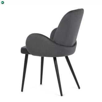 Szürke Bársony Étkezőszék. DCL-X7129 GREY2