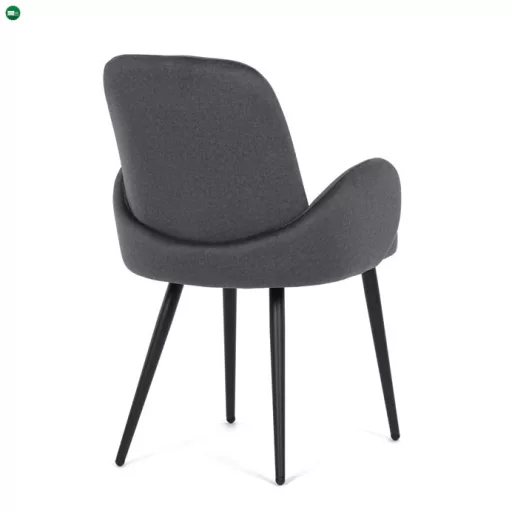 Szürke Bársony Étkezőszék. DCL-X7129 GREY2