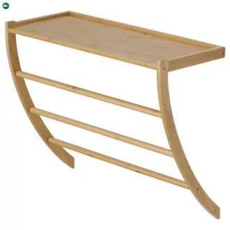 Természetes Bambusz Ruhafogas. DR-B012 NAT