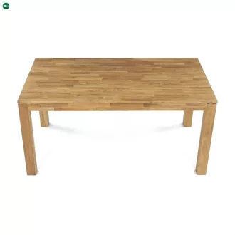 Tömör Tölgy Étkezőasztal 160×90 cm. DS-H160 DUB