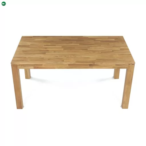 Tömör Tölgy Étkezőasztal 160×90 cm. DS-H160 DUB