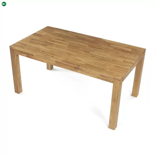 Tömör Tölgy Étkezőasztal 160×90 cm. DS-H160 DUB