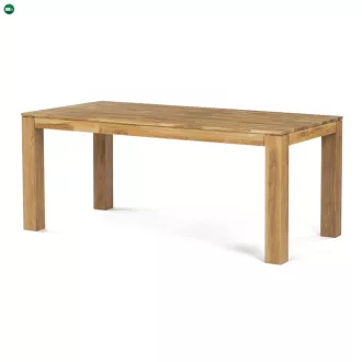 Tömör Tölgy Étkezőasztal 180×90 cm. DS-H180 DUB