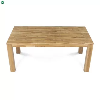 Tömör Tölgy Étkezőasztal 180×90 cm. DS-H180 DUB